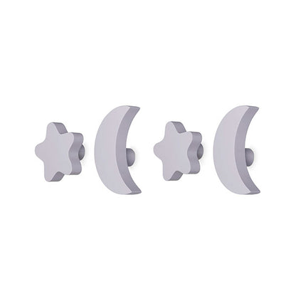 Nofred Stars & Moons Wall Hooks - Lilac