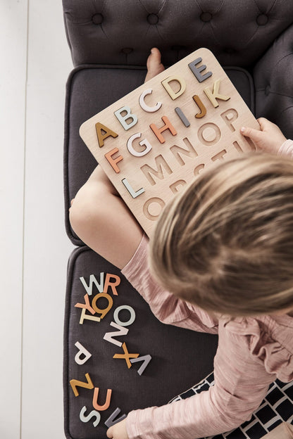 Kids Concept Wooden Alphabet Puzzle