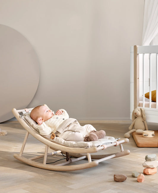 Oliver Furniture Wood Baby & Toddler Rocker - Oak/Nature